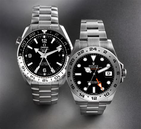 rolex explorer 2 vs omega speedmaster